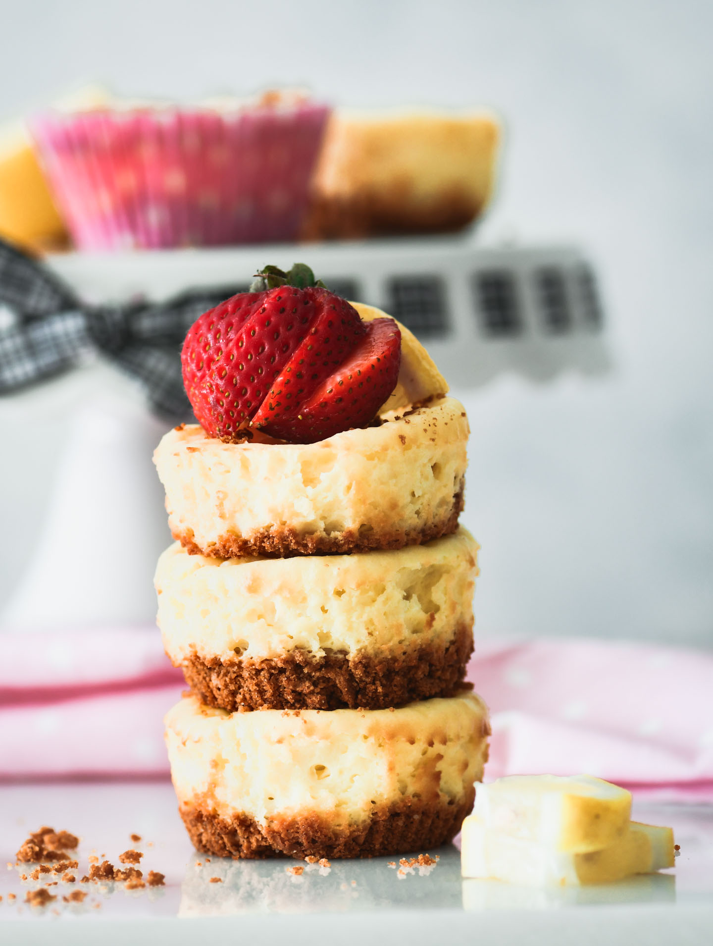 Mini Lemon Cheesecakes:  A Summery Dessert Recipe